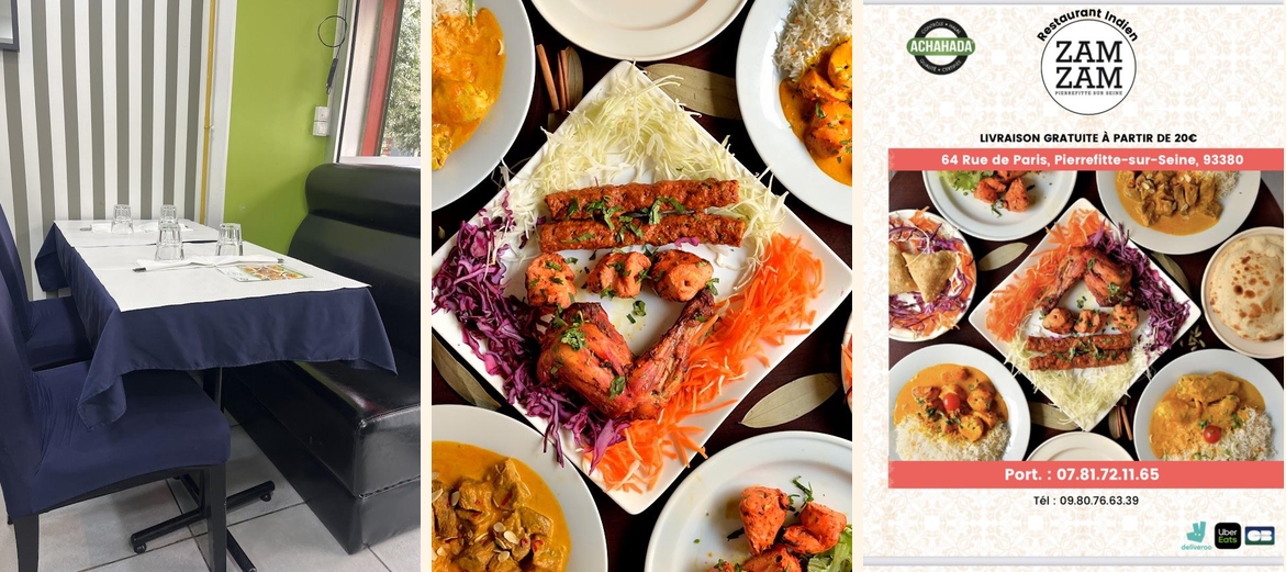 Zam Zam restaurant indian(certifiee achahada) - Gallery Image 1